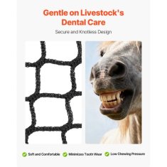 VEVOR Okrogla balirka sena 15x15x15 m počasni hranilec