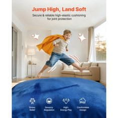 VEVOR Blazina za padce 150x150x30 cm modra