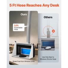 VEVOR Airbrush razpršilna kabina 545x475x370 mm dvojni ventilatorji prenosni modeli za slikanje