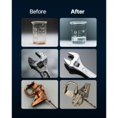 VEVOR Ultrazvočni čistilec 10L 33x268x295 cm iz nerjavečega jekla