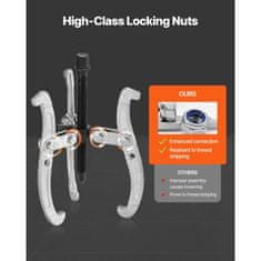 VEVOR Komplet izvlečnih ključev 4-delni 762x1016x1524x2032 mm z obrnljivimi čeljustmi