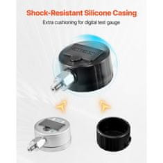 VEVOR Hidravlični merilnik tlaka digitalni 0-700 Bar vodoodporen iz nerjavečega jekla