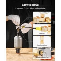 VEVOR Hidravlični komplet za polnjenje dušikovega akumulatorja testni sistem tlaka 0-100 bar