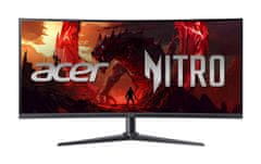 Acer Monitor Nitro XZ340CURW0bmiiphx 86,36 cm (34 ''), WQHD VA 1 ms 240 Hz 1500R ukrivljen