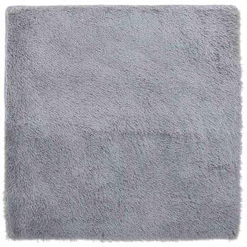 Vidaxl Visoka košata preproga NAVARRA svetlo siva 120x120 cm poliester