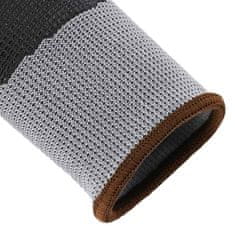Delovne rokavice 24 pcs Siva in črna 8 / m Poliester
