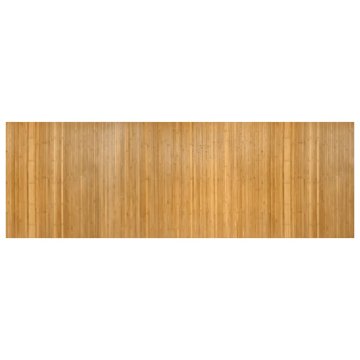 Vidaxl Preproga pravokotna naravna 100x300 cm bambus