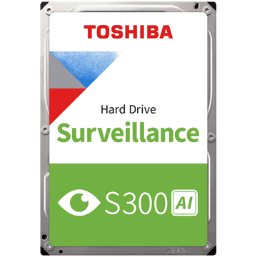 Toshiba S300 AI Surveillance 10TB disk, 8.89cm (3.5"), SATA 6Gb/s, 7200 obratov/min