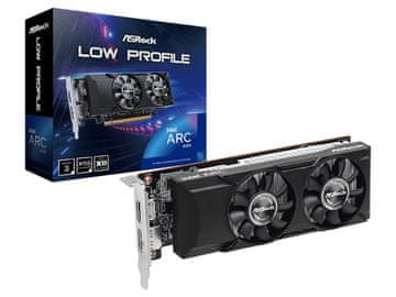 ASRock Grafična kartica Intel ARC A310 LP ITX, 4GB GDDR6, PCIe 4.0 x8, 1xDP, 1xHDMI, Low Profile