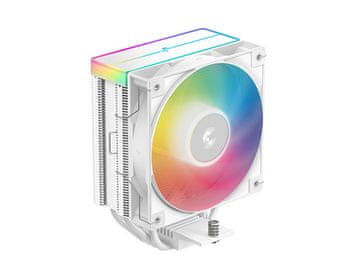 DEEPCOOL Hladilnik za procesor DeepCool AG400 WH ARGB V2, 120mm, bel