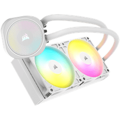 Corsair NAUTILUS 240 RS ARGB White, 2x 120mm ARGB ventilator, vodno hlajenje za procesor