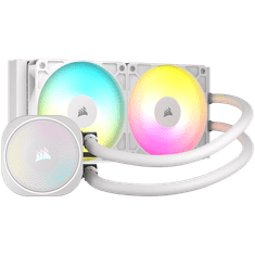 Corsair NAUTILUS 240 RS ARGB White, 2x 120mm ARGB ventilator, vodno hlajenje za procesor