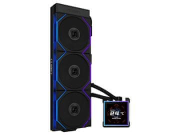 Lian Li Komplet za tekočinsko hlajenje AIO Liquid Cooler Lian Li HydroShift II LCD-S 360TL, ARGB, črn