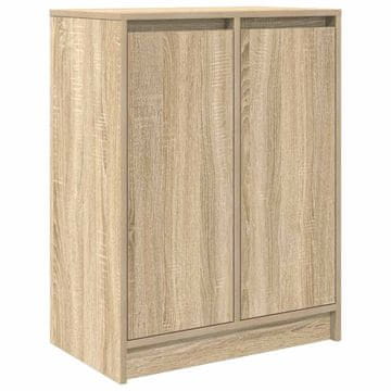 Vidaxl Komoda sonoma hrast 57x34x76 cm inženirski les