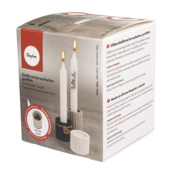 Rayher.	 Silikonski kalup Podstavek svečnik