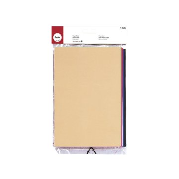 Rayher.	 Penasta guma, 15x22,5 cm, 1 mm, set 10., različne barve