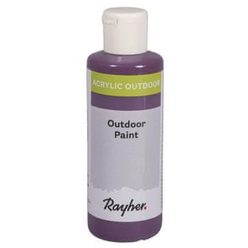 Rayher.	 Akrilna barva za zunanjo uporabo, vijolična žametna, 80ml