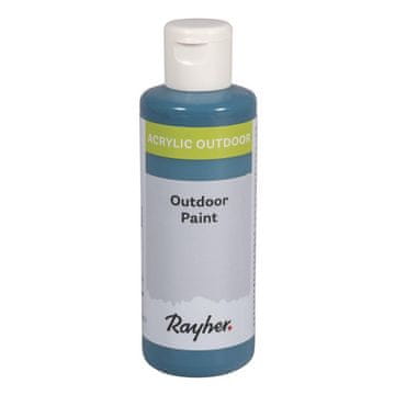 Rayher.	 Akrilna barva za zunanjo uporabo, petrol, 80ml