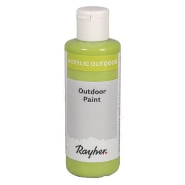 Rayher.	 Akrilna barva za zunanjo uporabo, jabolčno zelena, 80ml