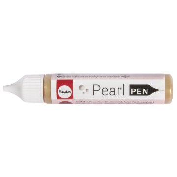 Rayher.	 Pearl-Pen, zlat, 28ml