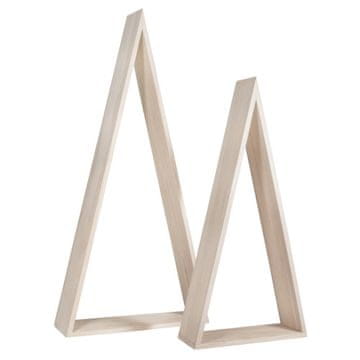 Rayher.	 Lesen okvir, trikoten, set 2, 20x7,5x42cm + 26x8x54 cm