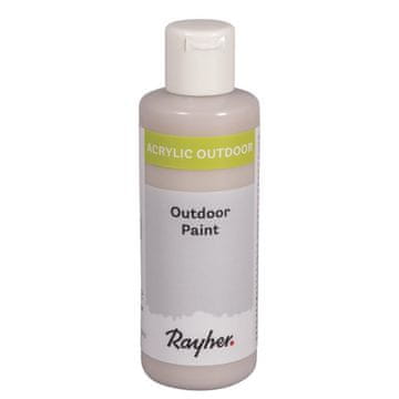 Rayher.	 Akrilna barva za zunanjo uporabo, sivkasta, 80ml