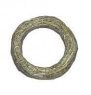 Rayher.	 Venec iz slame, naraven, 25 cm