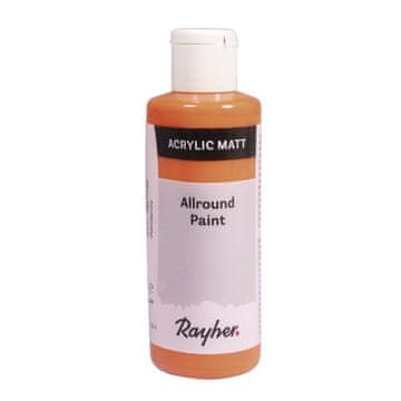 Rayher.	 Akrilna barva, mandarina, 80ml