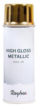 Rayher.	 Sprej Metallic gloss, zlat, 200ml