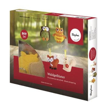 Rayher.	 Ustvarjalni set, obeski gozdne živali, 5,5 cm, 4 kosi