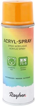 Rayher.	 Sprej akrilni, rumen 200 ml