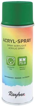 Rayher.	 Sprej akrilni, tem.zelen, 200 ml