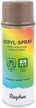 Rayher.	 Sprej akrilni, tem.bež, 200 ml