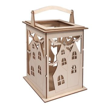 Rayher.	 Sestavljanka lanterna netopir 15 delna 15,3x15,3x26,5 cm