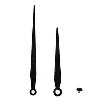 Rayher.	 Kazalci za uro, črni, "Classic", 80mm/105mm+ pokrivni čep