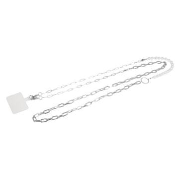 Rayher.	 Set za izdelavo verižice za mobilni telefon, srebrn