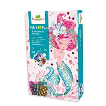 Rayher.	 Ustvarjalni set Stick'N Fun Mozaik, Morska deklica