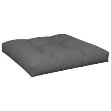 Vidaxl Blazina za kavč iz palet antracitna 80x80x12 cm