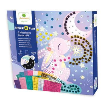 Rayher.	 Ustvarjalni set Stick'N Fun Mozaik, Čarobne sanje