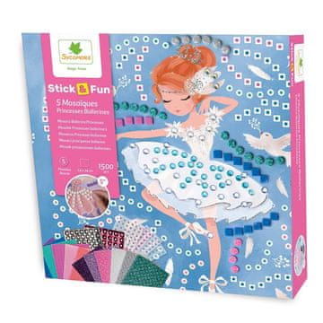 Rayher.	 Ustvarjalni set Stick'N Fun Mozaik, Balerina princeska