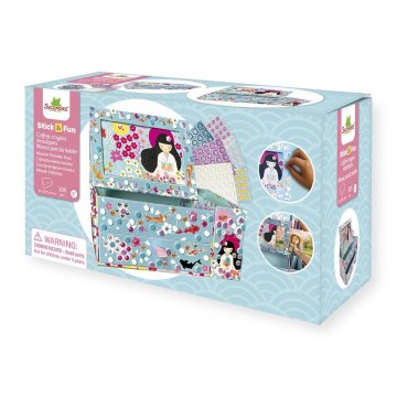 Rayher.	 Ustvarjalni set Stick'N Fun - 3D Mozaik, Škatla s predali