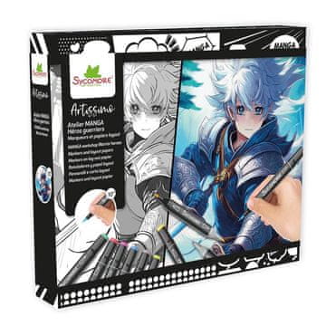 Rayher.	 Manga ustvarjalni set, Warrior Heroes