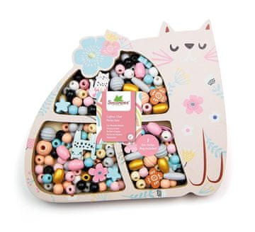 Rayher.	 Ustvarjalni set lesene perle, Mucek