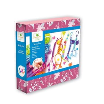 Rayher.	 Ustvarjalni set Lovely Box. Tehnike Scoubido nakita