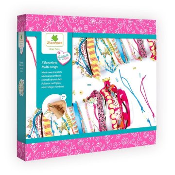 Rayher.	 Ustvarjalni set Bijoux Box, Večplasne zapestnice