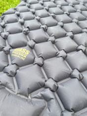 shumee Potovalna vzmetnica 190 x 58 cm, napihljiva, sive barve