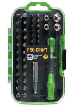 Procraft Komplet bitov SS-46, S2 46-piece