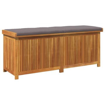 Vidaxl Zunanja škatla za blazine 150x50x60,5 cm trden les jelke