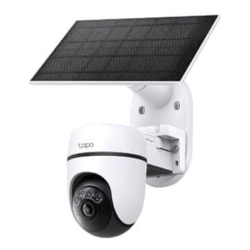 TP-LINK Tapo C630 KIT WiFi 3K 5MP zunanja brezžična baterijska solarni panel bela nadzorna kamera