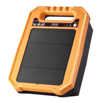VEVOR Solarni polnilec za ograjo električni ojačevalec ograje komplet 28x20x25 cm
